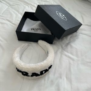 SOLD Prada Terry Headband